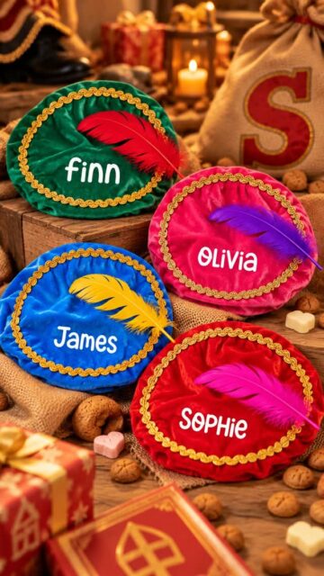 🎁 De leukste pietenmutsen met naam! ✨
Verkrijgbaar in vrolijke kleuren en helemaal te personaliseren voor jouw kleine Piet! ❤️
Nu voor € 7,99 via www.tinygift.nl (link in bio)
#TinyGift #PietenmutsMetNaam #Sinterklaas #Gepersonaliseerd